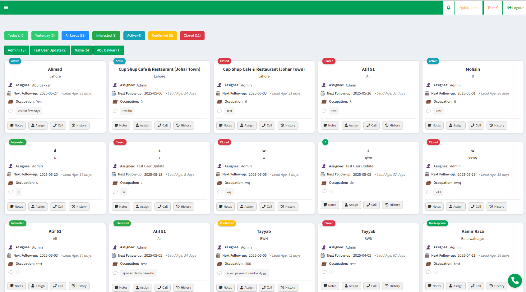 CRM Full