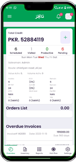 Mobile Dashboard